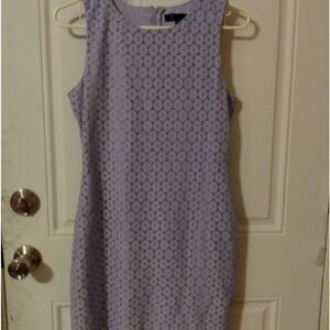 🤠SNAP Pale Lilac Sleeveless Dress Size Medium